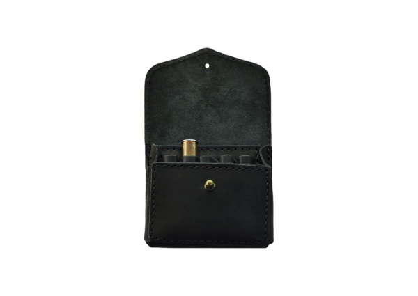 Подсумок двухрядный к.7,62 на 10 патр кожа ПП-11