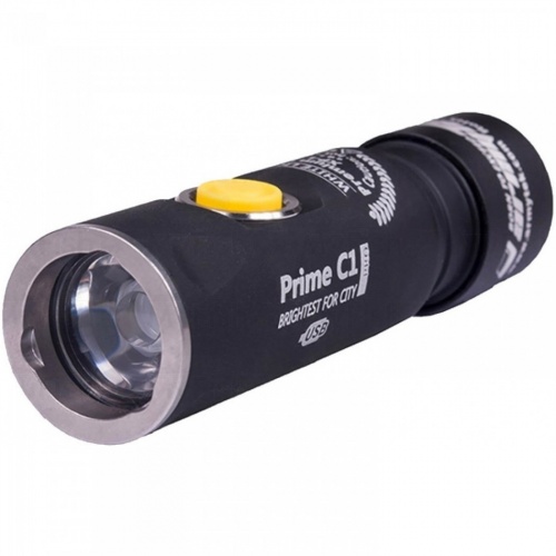Фонарь Armytek Prime C1 XP-L USB (Теплый свет) (Серебро)