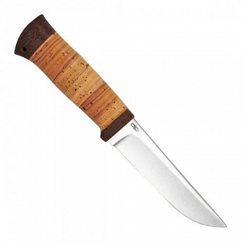 Нож разделочный "Следопыт" береста, 95х18