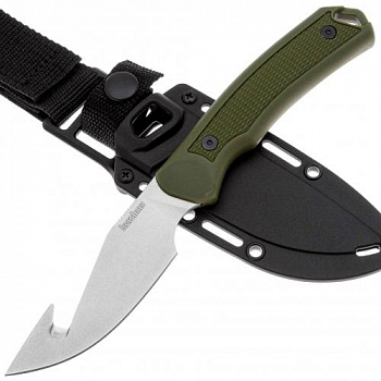 Нож K1883GH Deschutes Skinner, gut hook -с фикс. клинком, полипропилен рукоять,