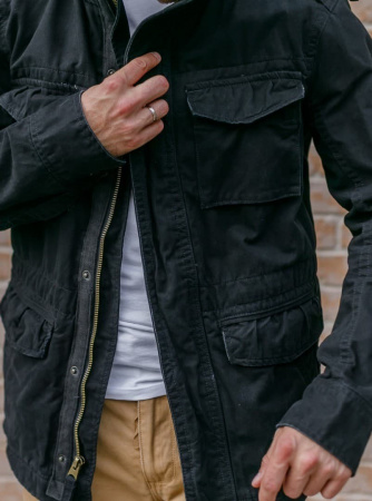 КУРТКА STALKER MILITARY VICTORY, BLACK