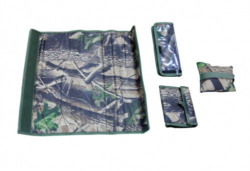 Тактический стрелковый мат "Зима-Компакт" 210х100см, кмф-Лес