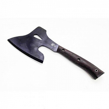 Нож Мясник , ст У8  ( углерод ),рукоять ценные пород дерева