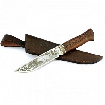 Нож Путник,кован.ст.,95х18,венги,литье