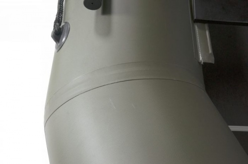Лодка Лоцман М-300 ЖС (киль+слань) зеленая