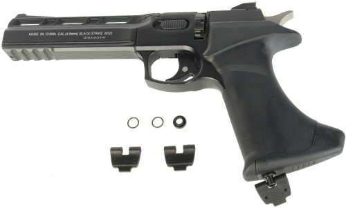 Пистолет пневматический BLACK STRIKE "B026" кал.4,5mm 3 Дж