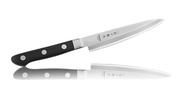 Нож Универсальный (TJ-122), длина лезвия 130 мм, сталь Мо-V, 3 слоя,