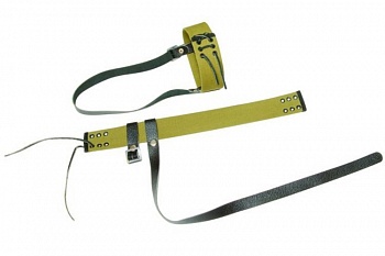 Крепление д/лыж брезент 35мм с ремнями