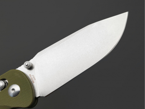 Нож CJ1943-GN Shale складной, рукоять зеленая G10,клинок стоунвош, сталь AR-RPM9