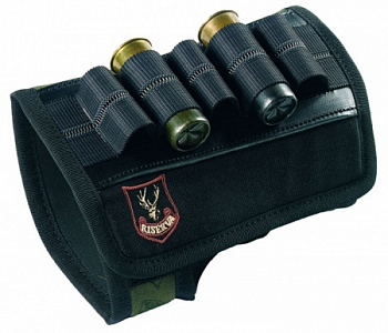 ПАТРОНТАШ НА ПРИКЛАД RISERVA НА 5 ПАТРОНОВ 12 КЛБ КОРДУРА ЧЕРНЫЙ