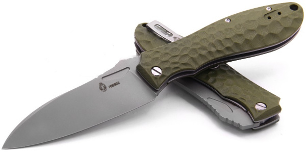 Нож складной "PONOMAR" Green, black s/w