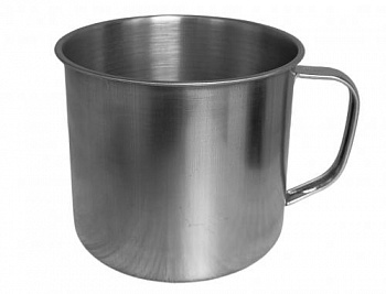 Кружка "Следопыт-эконом" нерж., d 9 см, 450 мл