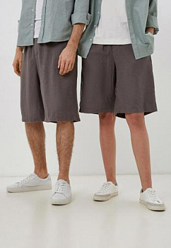 ШОРТЫ NORVEG LINEN  UNISEX ЦВЕТ СЕРЫЙ