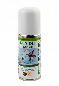 Масло ружейное Тайга 140мл щелочное