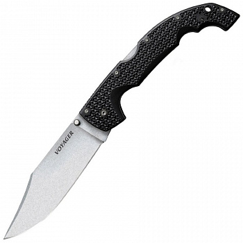 Нож CS_29AXC Voyager Clip Extra Large Plain Edge -складной, сталь AUS10A, рукоя
