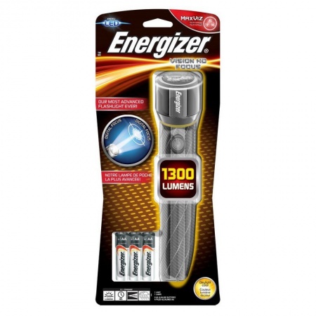 Фонарь Energizer  ручной Metal Vision HD (6xR6 в комплекте) 419597