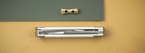 Нож складной Кизляр Lord клинок D2 рукоять G10 белый