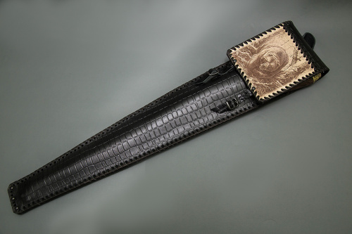 Набор Колчан Дракон №1 кожа. рисов