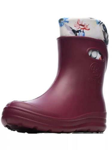 ПОЛУСАПОЖКИ ЖЕНСКИЕ "РЫСЬ" ИЗ ЭВА 870 У БОРДО-ЦВЕТЫ