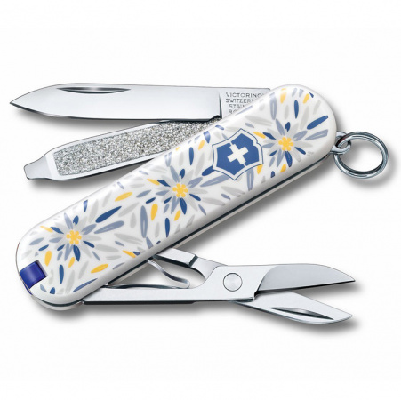 Нож-брелок 0.6223.L2109  " Alpine Edelweiss"