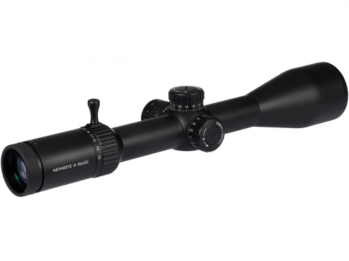 Прицел Gaut Nephrite 4-16х50, SF-параллакс, сетка 61, подстветка красная, 30мм,