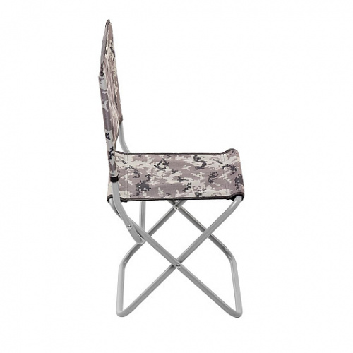 Стульчик рыболова со спинкой КМФ цифра СР-280C-16 (T-FC-280S-16-DG) Helios