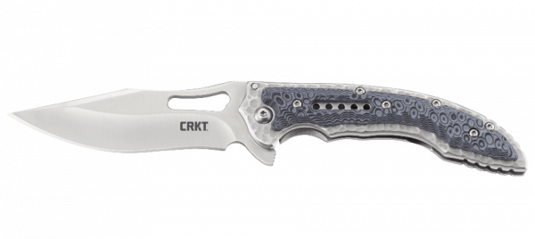 Нож CRKT_5462 Fossil - складной, рук-ть сталь/G10, клинок 8Cr13MoV