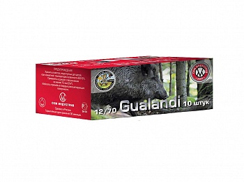 Патрон к.16х70 пуля Гуаланди п.Россия СКМ 29гр 1уп/10шт