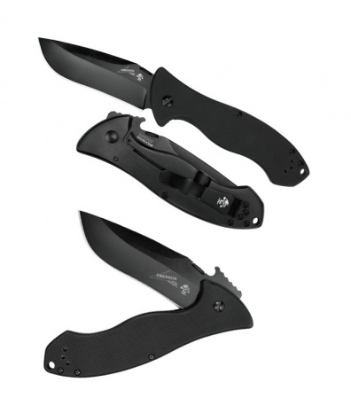 Нож K6045BLK CQC-9K -  складной, сталь 8Cr13MoV