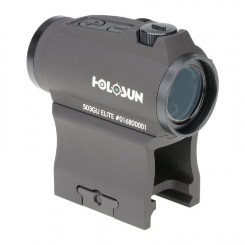 коллиматор Holosun MicroELITE, на Weaver, +крон, HE503GU-GR