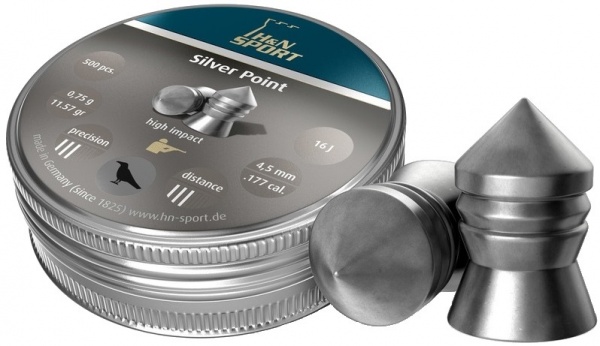 Пуля пневм. "H&N Silver Point",кал. 6.35 (200 шт)