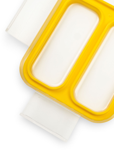 Ланчбокс  "Арктика" 034-420, черный/желтый