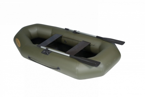 Лодка Лоцман С-260-М ЖСП зеленая