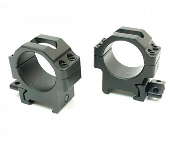 Кольца UTG Max Strength 30мм на Weaver, быстросъемные с винтовым зажимом,низкие