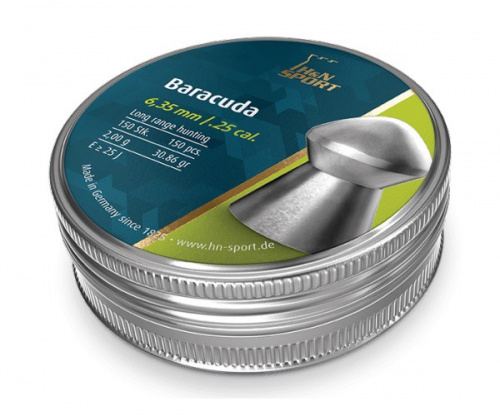Пуля пневм. "H&N Barracuda", 6,35 мм., 2,0г (150 шт.)