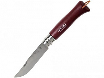 Нож Opinel Tradition Trekking №08, клинок 8,5см, нерж, рукоять-граб, красно-кори Нож Opinel Tradition Trekking №08, клинок 8,5см, нерж, рукоять-граб, красно-кори