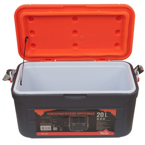 Контейнер изотермический 20л. Tramp (серый/оранжевый)