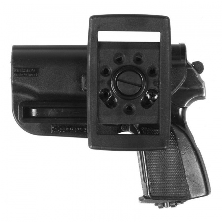 Кобура Альфа ПМ, ПММ с поясным креплением /Черный/