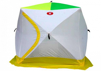Палатка зимняя КУБ-3 выс-190см.шир-210см.3-х слойная (термостежка) ЭКОНОМ