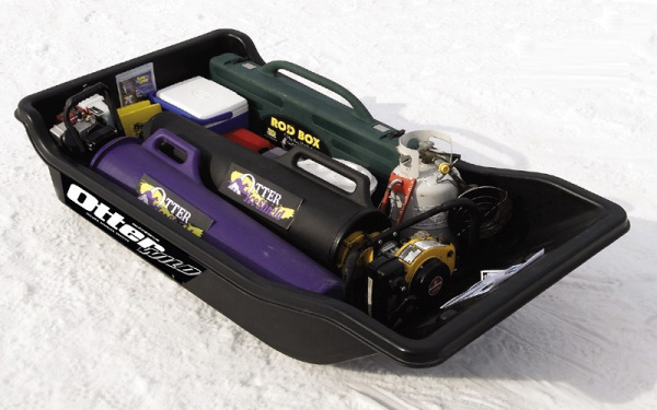 Сани 200814 Otter magnum wilderness sled black 160*100*30