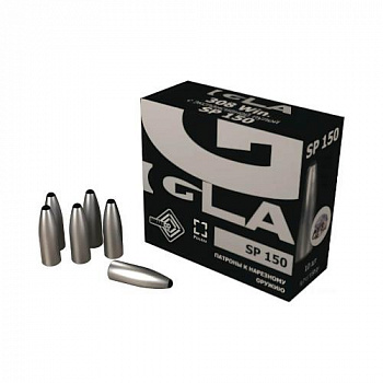 Патрон к.308Win 9,7 гр SP 150 экспанс. пуля Igla 1уп/10шт