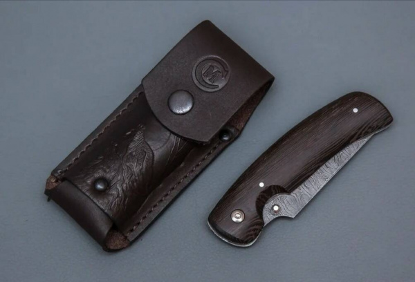 Нож Аляска, складной,дам.ст.