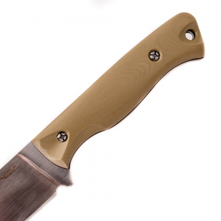 Нож "Fang" tan, satin G10