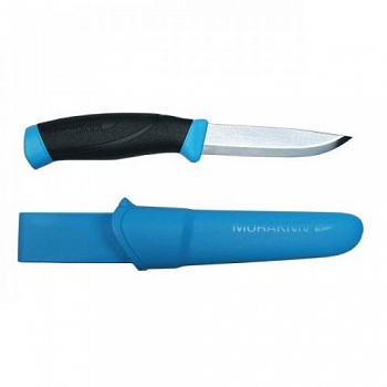 Нож Morakniv Companion Blue, нержавеющая сталь, цвет голубой