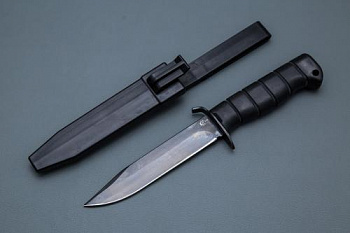 Нож НР-43, ст.У8 рук. Elastron, чехол пластик