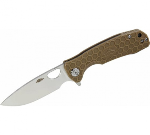 Нож Honey Badger Flipper S (HB1022) с песочной рукоятью