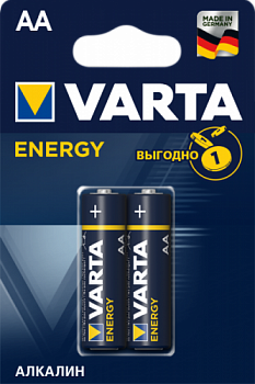Батарейка LR 6 Varta Energy 2xBL