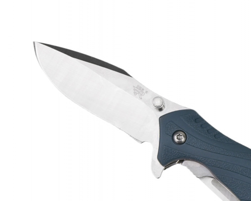 Нож Sanrenmu 7098LUE-PI-T5 складной сталь 12C27 Mirror grey PA66 GF