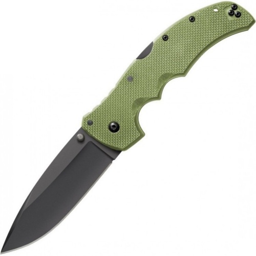 Нож CS_27TLSVG Recon 1 Spear Point Plain Edge Green,складной, сталь CTS-XHP, ру Нож CS_27TLSVG Recon 1 Spear Point Plain Edge Green,складной, сталь CTS-XHP, ру