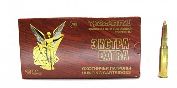 Патрон к.7,62х54 ОБ Экстра ГЛ ОТ 13г НПЗ 1уп/20шт